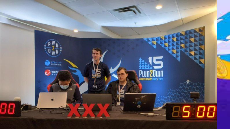 Pwn2Own Vancouver 2022: hackers exploit several bugs in Microsoft, Ubuntu, and Tesla products; winners were awarded $800K+ for 16 zero-day bugs on the first day